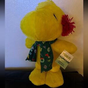 Peanuts Winter 24” Woodstock with Scarf & Earmuff Porch Greeter